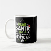 Naughty oder Nice Lieber Weihnachten Sie sind die Kaffeetasse (Links)