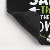 Naughty oder Nice Lieber Weihnachten Sie sind die  Mousepad (Ecke)