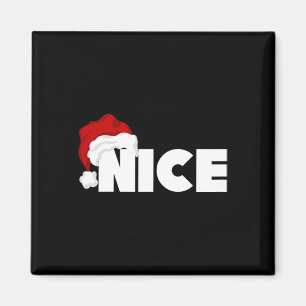 Naughty oder Nice Matching Weihnachten Weihnachten Magnet