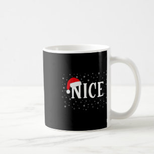 Naughty oder Nice Matching Weihnachtskostüm Kaffeetasse