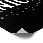 Naughty oder Nice Matching Weihnachtskostüm Poster (Ecke)