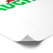 Naughty oder Nice Matching Weihnachtspaare Kostüm Poster (Ecke)