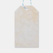 Naughty oder Nice Offiziell North Pole Weihnachten Geschenkanhänger (Rückseite)