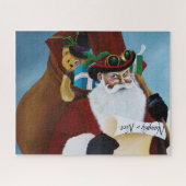 Naughty oder Nice Santa List Puzzle (Horizontal)