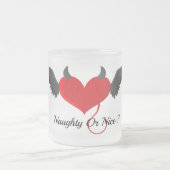 Naughty oder Nice Tasse (Mittel)