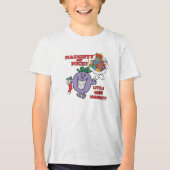 Naughty oder schön? Tri-Blend shirt (Vorderseite)