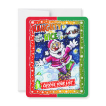 Naughty or nice, choose your list