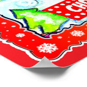 Naughty or nice, choose your list poster (Ecke)