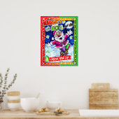 Naughty or nice, choose your list poster (Küche)