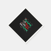 Naughty Or Nice Still Getting Everything Holiday H Serviette (Ecke)