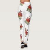 Naughty or Spicy Design Leggings (Rückseite)