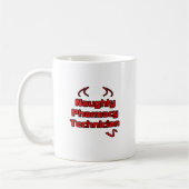 Naughty Pharmacy Techniker Kaffeetasse (Links)