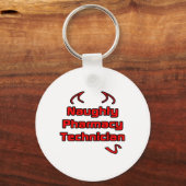 Naughty Pharmacy Techniker Schlüsselanhänger (Vorderseite)