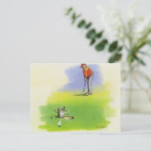 Naughty Postkarte (Stehend Vorderseite)