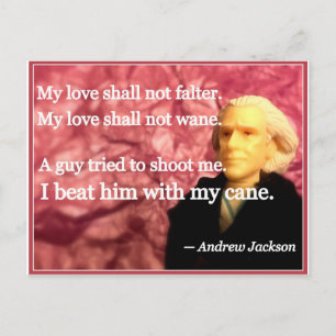 Naughty Presidential Valentine Feiertagspostkarte