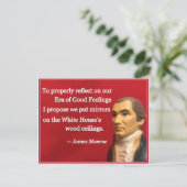 Naughty Presidential Valentine Feiertagspostkarte (Stehend Vorderseite)