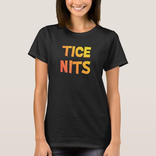 Naughty Pun Tice Nits 2 T-Shirt (Vorderseite)