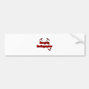 Naughty Radiographer Autoaufkleber