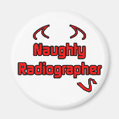Naughty Radiographer Magnet (Vorne)