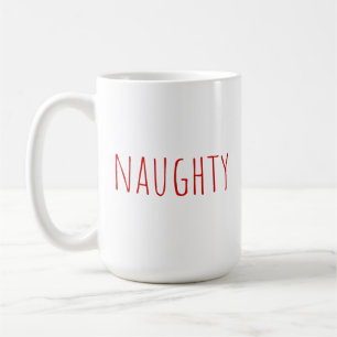 Naughty Rae Dunn  Weihnachten Kaffeetasse