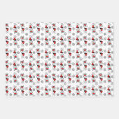 Naughty Rockhound, Geologe, Weihnachtsgeschenkwrap Geschenkpapier Set (Vorderseite 3)