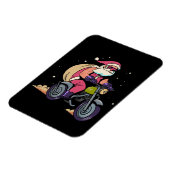 Naughty Santa Claus Magnet (Linke Seite)