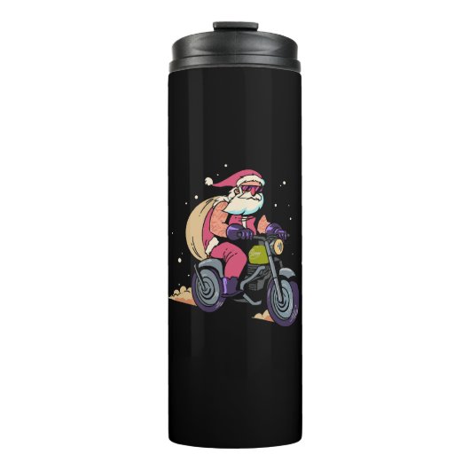 Naughty Santa Claus Thermosbecher (Vorderseite)