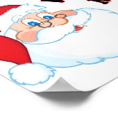 Naughty Santa Full Poster (Ecke)