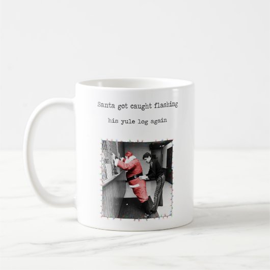 Naughty Santa Tasse (Links)