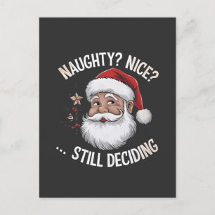 Naughty? Schön? STILL entscheiden sich für den lus Feiertagspostkarte