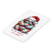 Naughty Sloth Custom words Magnet (Linke Seite)