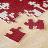 Naughty Sloth in den Weihnachtsbeleuchtung geknall Puzzle (Seite)