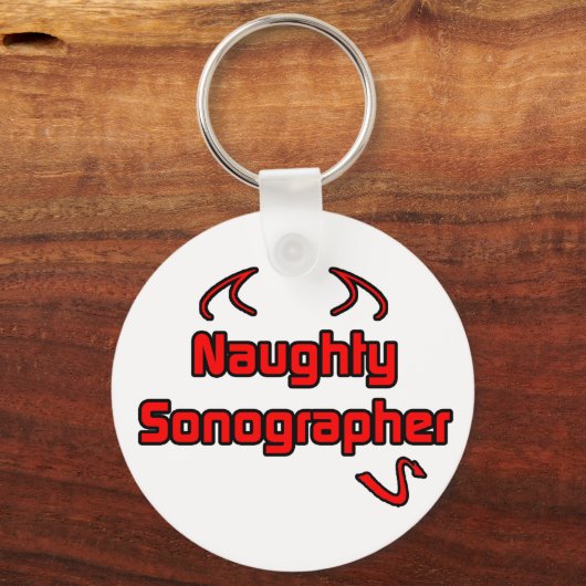Naughty Sonographer Schlüsselanhänger (Vorderseite)