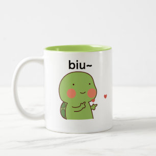 Naughty Turtle - MS1 Zweifarbige Tasse