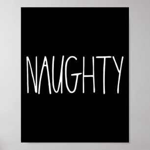 Naughty und nette Paare für Weihnachten JK Naught Poster