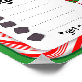 Naughty und Nice Poster (Ecke)