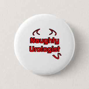 Naughty Urologist Button