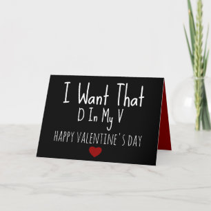 Naughty Valentinstag Card für Boyfriend - Funny -  Feiertagskarte