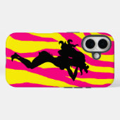 Naughty Waitress Silhouette Case-Mate iPhone Hülle (Rückseite (Horizontal))