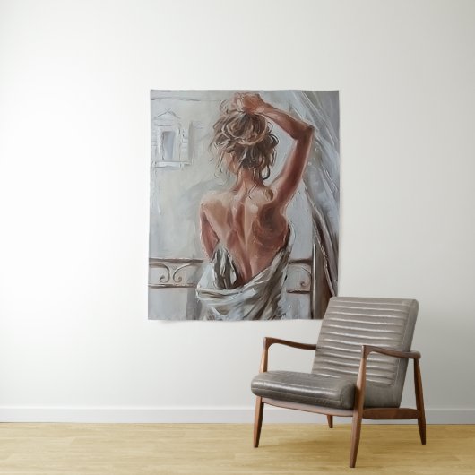 Naughty Weckte auf Wandteppich (Beispiel)