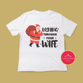 Naughty Weihnachts Funny Zitat Sweatshirt