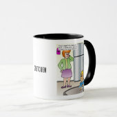 Naughty Words Combo-Tasse Tasse (VorderseiteRechts)