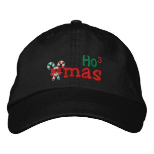 Naughty Xmas HO3 Candy Canes Stickerei Bestickte Kappe