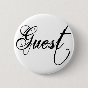 Naughy Schmutz-Skript - Gast-Schwarzes Button