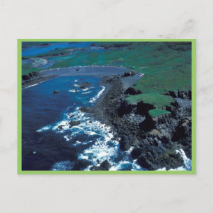 Naugolka Point Coastline, Kodiak Postkarte