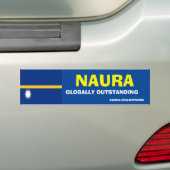 NAURA GLOBAL AUSSTEHEND AUTOAUFKLEBER (Auf Auto)