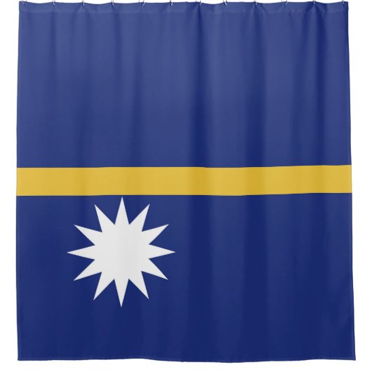 Nauru Duschvorhang (Vorderseite)
