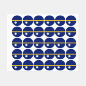 Nauru Etiketten (Blatt)