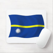 Nauru Flag Mousepad (Mit Mouse)