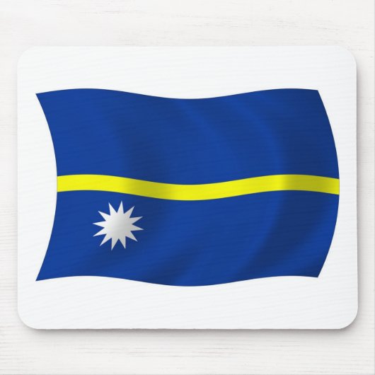 Nauru Flag Mousepad (Vorne)